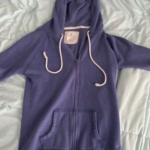 Aerie Blue Zip Up - Size S